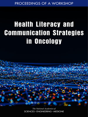 cover image of Health Literacy and Communication Strategies in Oncology